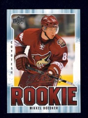 2008-09 Upper Deck MVP Rookie Mikkel Boedker #376 Coyotes